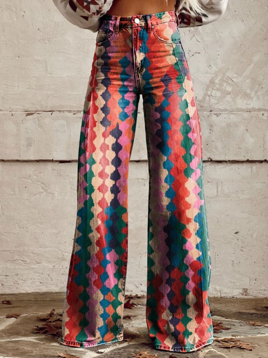 Solstice™ Bohemian broek met wijde pijpen