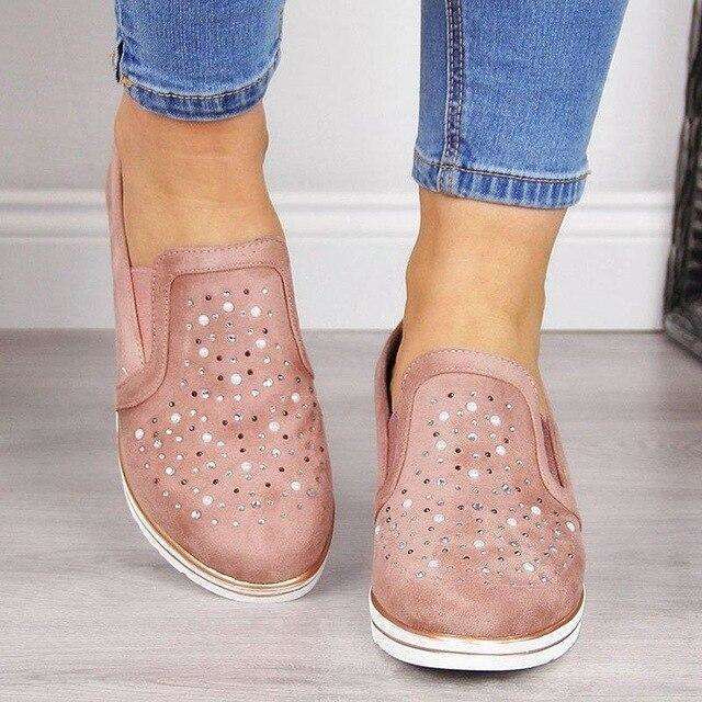 Slip On Sparkly Gevulkaniseerde Schoenen