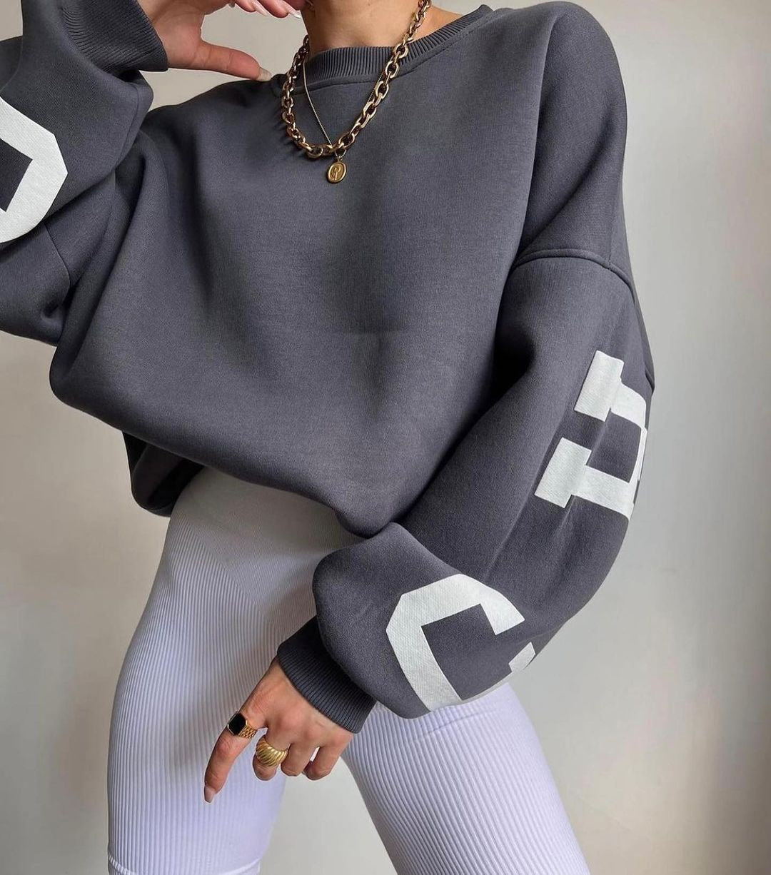 Dames oversized sweatshirt