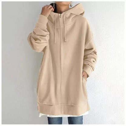 Shanna | Dames Long Hoodie Warm