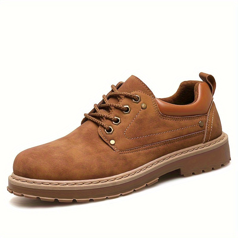 Adam | Retro casual herenschoenen in PU-leer