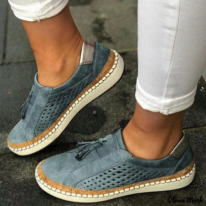 Loafers met kwastjes: stijlvolle casual slippers met een lage hak