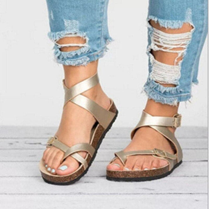 Leonora - Elegante sandalen met leren bandjes