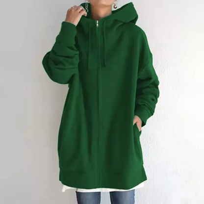 Shanna | Dames Long Hoodie Warm