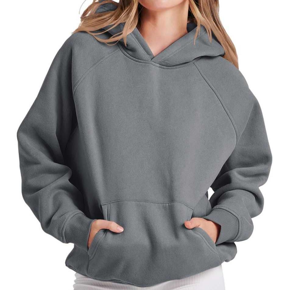 Shanna | Stijlvolle Herfst Oversized Fleece Hoodie Voor Vrouwen