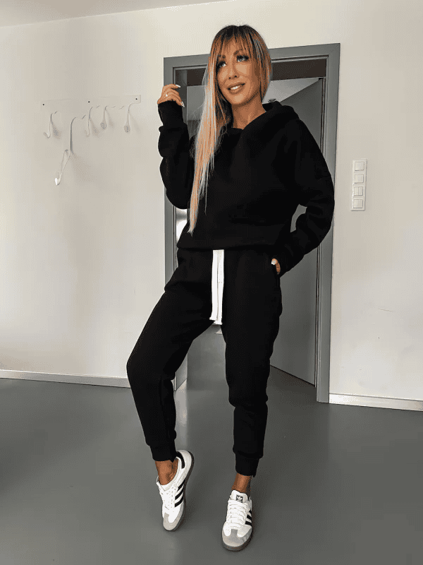 Shanna | Hoodie Jacket en Broek Co-Ord Set voor Winter Dameskledingcollectie