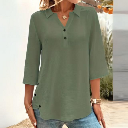 Frida - Casual blouse met comfortabele pasvorm