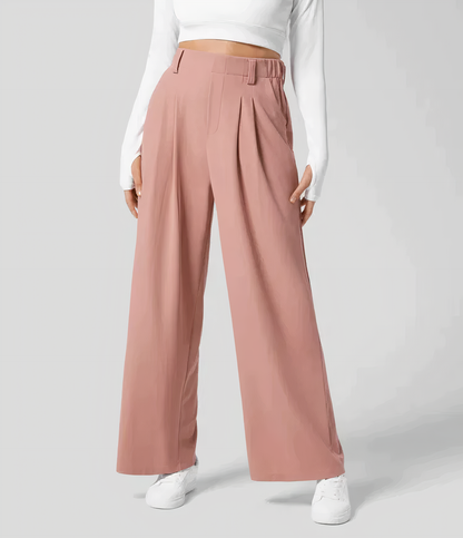 Losse broek met hoge taille - Georgia