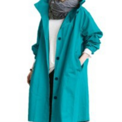 Lange trenchcoat voor vrouwen