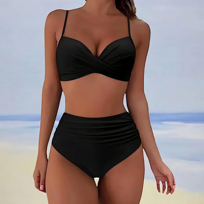 Luna - Elegante Bikini met Hoge Taille