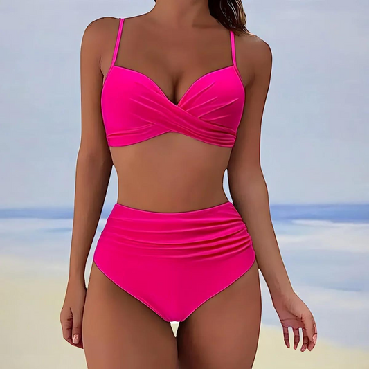 Luna - Elegante Bikini met Hoge Taille