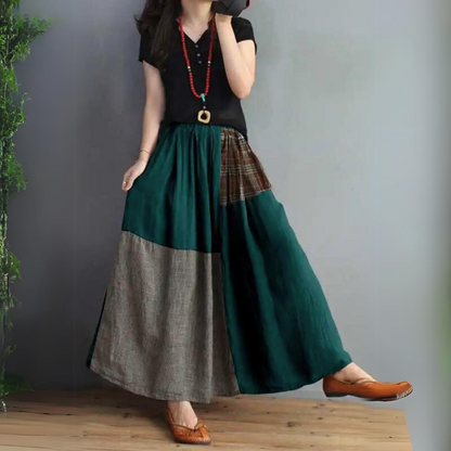 Donna - Elegante Patchwork Rok