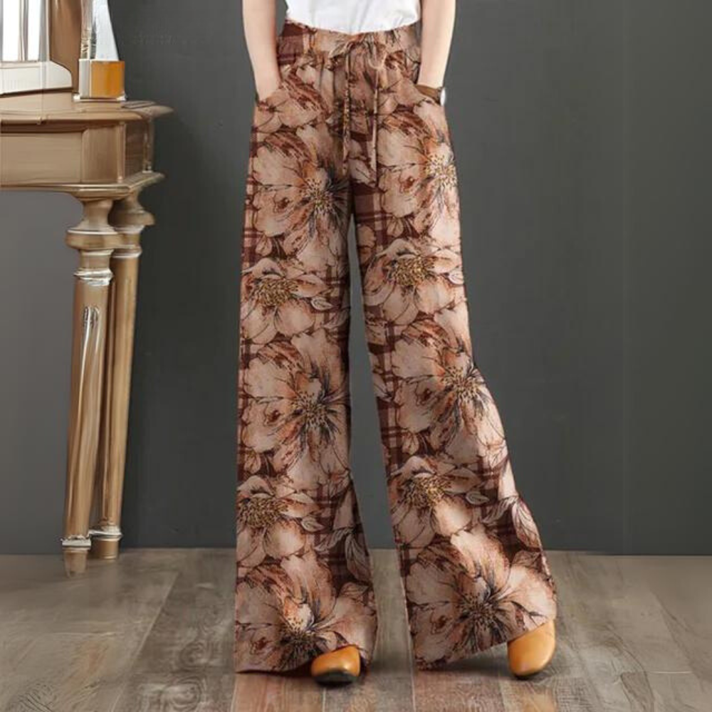 Laurence - Bohemian broek met elastische taille