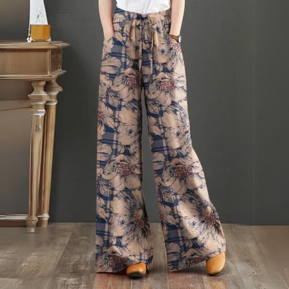 Laurence - Bohemian broek met elastische taille