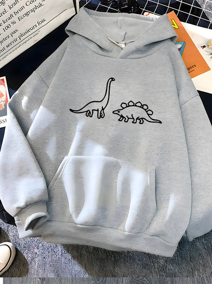 Shanna | Hoodie met dinosaurusprint Penelope