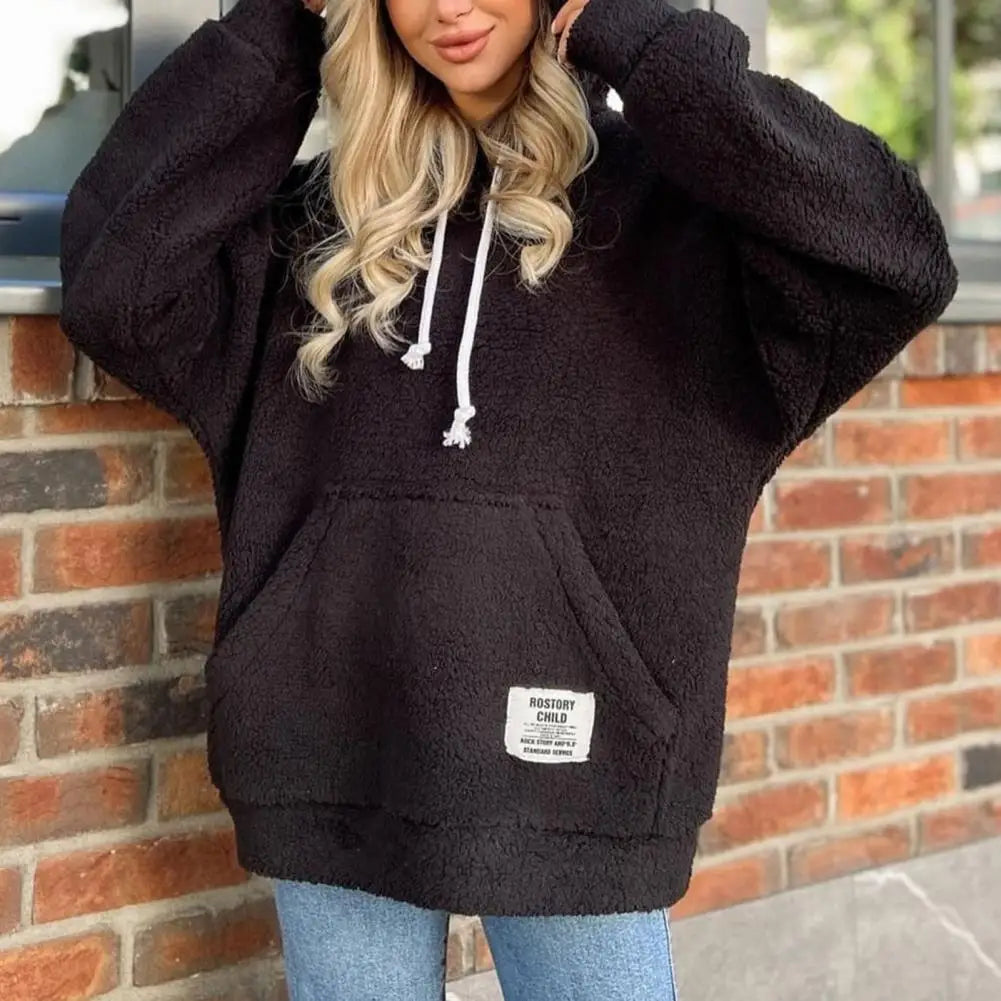 Shanna | Modieuze pluche hoodie