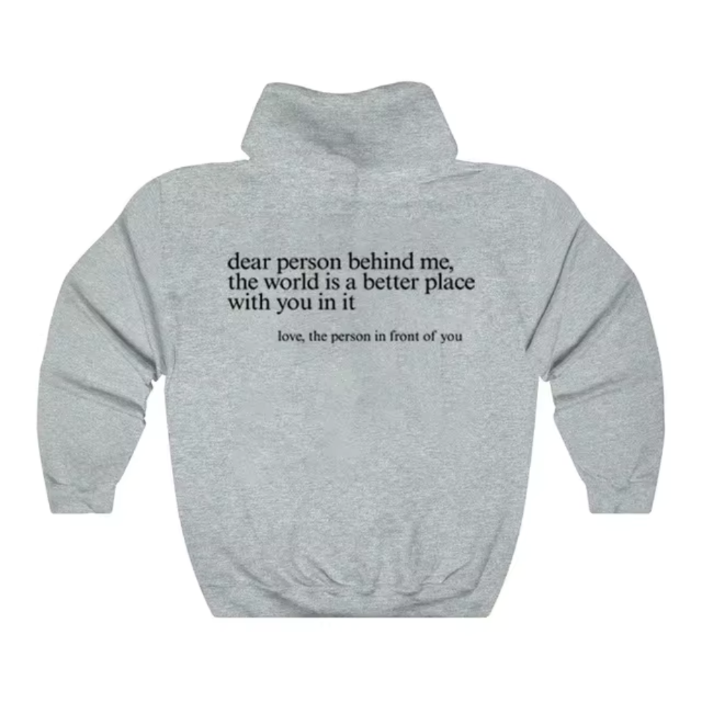 Radmila - Comfortabele hoodie met slogan