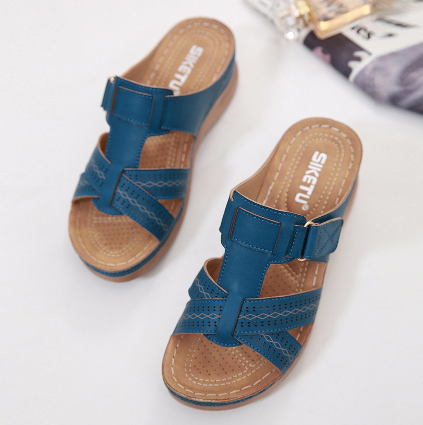 Easywalk - comfortabele orthopedische sandalen met extra zachte zolen voor minder voetpijn en meer lichaamsbalans