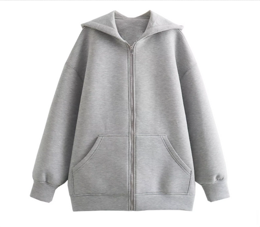 Shanna | Hoodie met rits casual bovenkleding