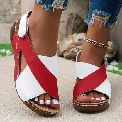 Sia - Zomer Sandalen met Sleehak