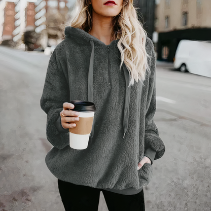 Shanna | Warmer pluche hoodie