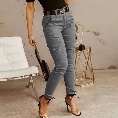 Juliette - Dames cargo jeans