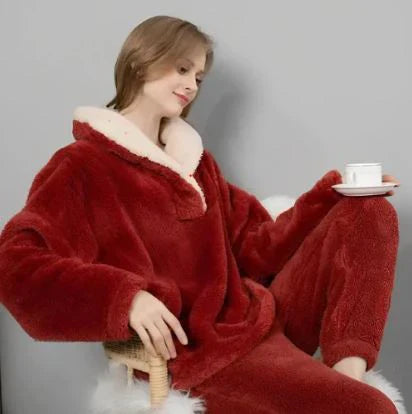 Heidi mode | Fluffy pyjamaset