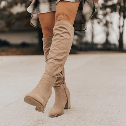 Maika Boots | Women's Knee High Boots with High Heels